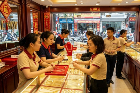 Giá vàng hôm nay 8/2/2026: SJC, BTCM, DOJI lên 180 triệu đồng/lượng?