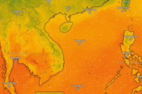 Dự báo thời tiết dịp Tết sau đợt không khí lạnh mạnh