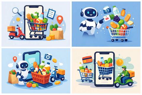 Uber Eats thử nghiệm trợ lý AI hỗ trợ mua sắm tạp hóa