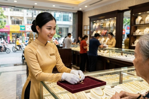 Giá vàng hôm nay 3/3: SJC, DOJI, PNJ đồng loạt tăng mạnh theo đà thế giới