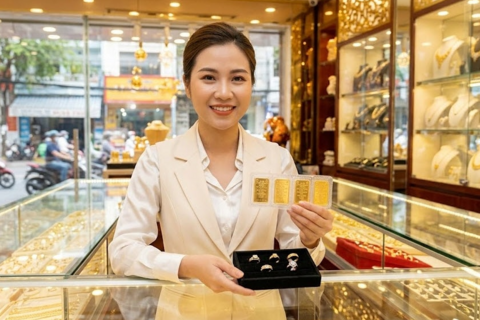 Giá vàng hôm nay 6/3: SJC, PNJ, DOJI, BTMC tăng trở lại, vàng thế giới giảm mạnh