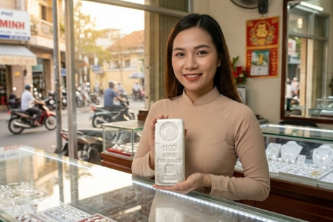 Giá bạc hôm nay 6/3: Bạc trong nước hạ nhiệt theo xu hướng toàn cầu