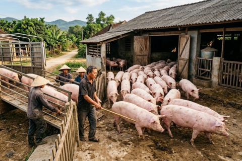 Giá heo hơi hôm nay 14/3: Thị trường ổn định, chênh lệch giữa các miền
