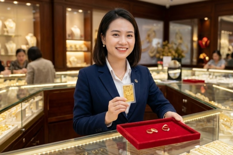 Giá vàng hôm nay 16/3: Vàng SJC, BTMC, DOJI, PNJ đứng yên, thế giới nhích nhẹ