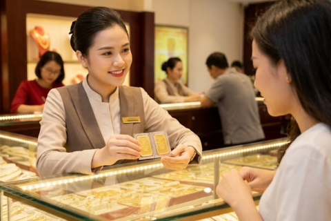 Giá vàng hôm nay 23/3: SJC, BTMC, PNJ đứng yên, chênh lệch với thế giới vẫn lớn