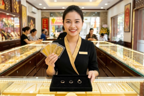 Giá vàng hôm nay 24/3: Thế giới lao dốc, SJC, BTMC, PNJ tiếp tục giảm?