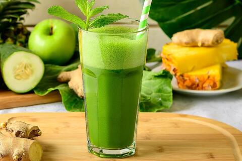 Tăng chức năng thận khi kết hợp dứa với dưa leo