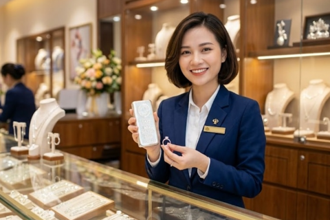 Giá bạc hôm nay 1/4: Bật tăng mạnh, vượt 2,8 triệu đồng/lượng