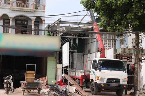 Dự án mở rộng đường 60m ở Hà Nội: Hàng loạt hộ tháo dỡ công trình, bàn giao đất