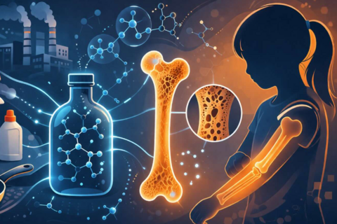 Xương trẻ em có thể bị ảnh hưởng từ hóa chất phổ biến trong đời sống