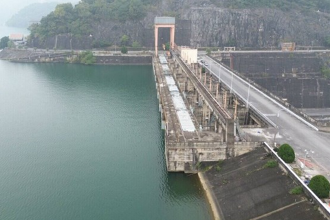 Mực nước một số hồ thủy điện ở miền Bắc ngày 15.4