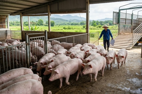 Giá heo hơi hôm nay 17/4: Xu hướng tăng rõ rệt ở ba miền