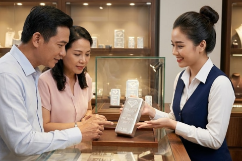 Giá bạc hôm nay 17/4: Bất ngờ tăng dù bạc thế giới giảm