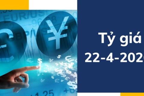 Tỷ giá USD ngày 22-4: USD ngân hàng biến động nhẹ