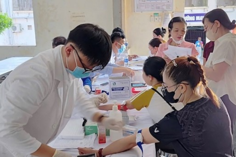 Khám bệnh tầm soát ung thư miễn phí cho người lao động tại Quảng Trị
