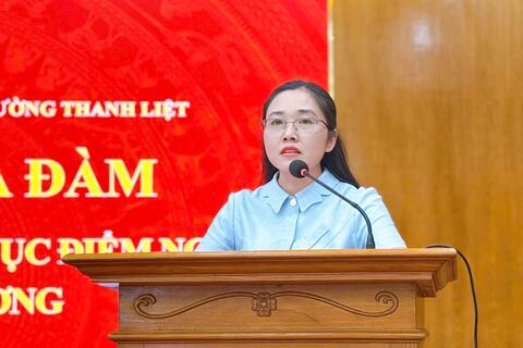 Thanh Liệt tọa đàm giải pháp khắc phục điểm nghẽn vệ sinh môi trường