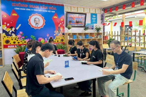Không gian văn hóa công nhân - hình thành lối sống tích cực, kỷ luật và gắn kết