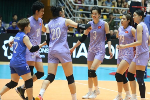 Lịch thi đấu bóng chuyền AVC Cup 2026 hôm nay (8.6): Việt Nam vs Indonesia