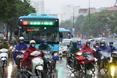 Dự báo thời gian chấm dứt mưa lớn ở miền Bắc do không khí lạnh
