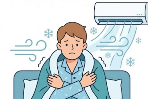 Những ảnh hưởng của việc ngủ trong phòng điều hòa quá lạnh