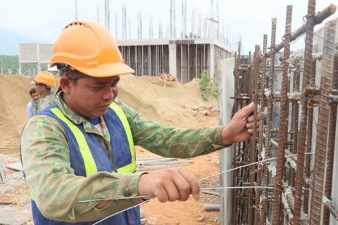 Tăng tốc hoàn thiện 4 trường nội trú liên cấp tại các xã biên giới Quảng Ngãi