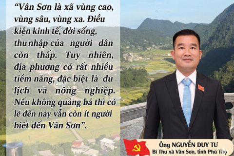 Bí thư xứ Mường: “Nếu tôi không đi, không làm, ai biết Vân Sơn đẹp thế nào”