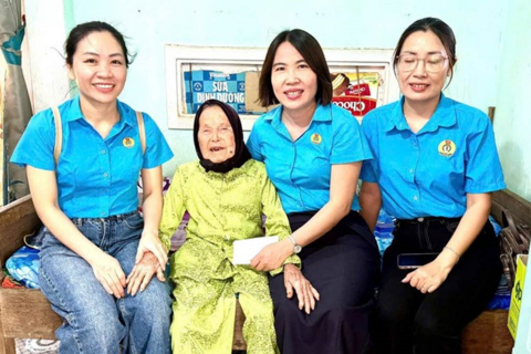 Công đoàn Nam Phước, Đà Nẵng tổ chức Bữa cơm Đại đoàn kết, tri ân Mẹ Việt Nam Anh hùng