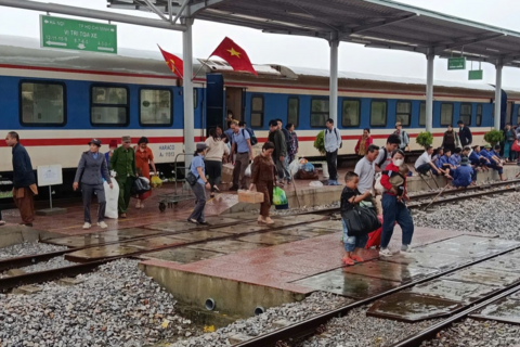 Mở lại điểm đón khách tại ga Ma Lâm trên tuyến đường sắt Bắc - Nam