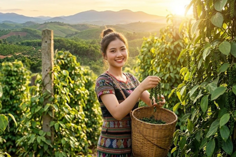 Giá hồ tiêu hôm nay 16.8.2026: Cao nhất vẫn 139.000 đồng/kg