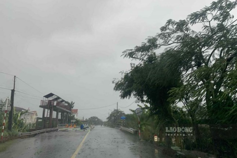 Dự báo các xã ở Ninh Bình có lượng mưa lớn do ảnh hưởng bão số 4