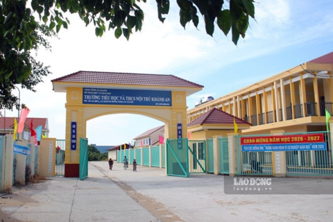 Trường nội trú đặc biệt vùng biên Tây Nam