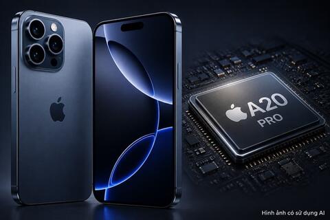 Chip M6 hé lộ sức mạnh của A20 Pro trên iPhone 18