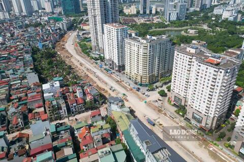 Đường Vành đai 2,5 Hà Nội sắp được khép kín