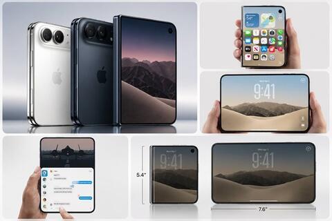 5 giao diện mới có thể có trên iPhone Duo
