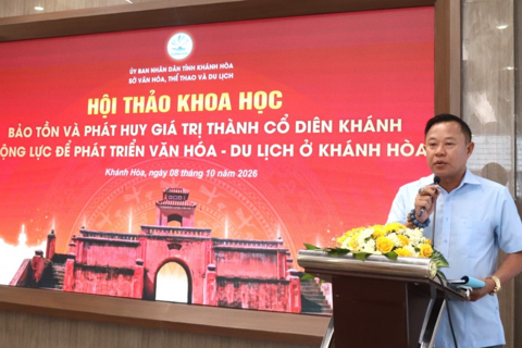 Tìm giải pháp bảo tồn và phát huy giá trị Thành cổ Diên Khánh