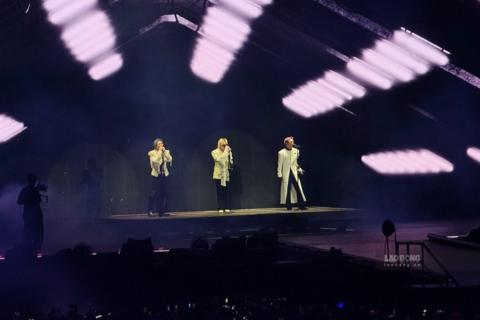 BigBang liên tục cảm ơn fan Việt ở Mỹ Đình và lời hứa sẽ quay trở lại