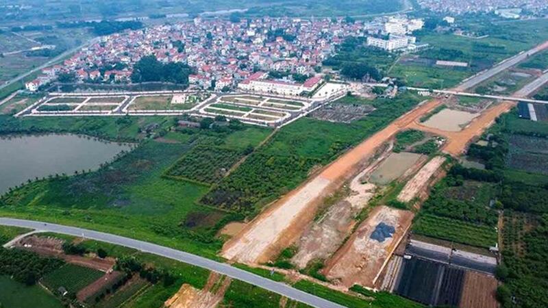 Giá đất vùng ven Hà Nội giảm mạnh