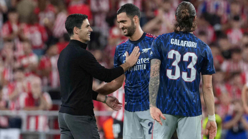 Mikel Arteta và bài toán khó giữa Declan Rice và Mikel Merino