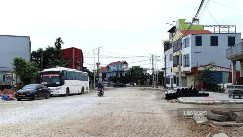 Tuyến đường 126 tỉ đồng ở Hải Phòng hơn 2 năm vẫn ngổn ngang