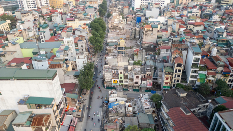 24 giờ trước khi cưỡng chế thu hồi mặt bằng làm Vành đai 1