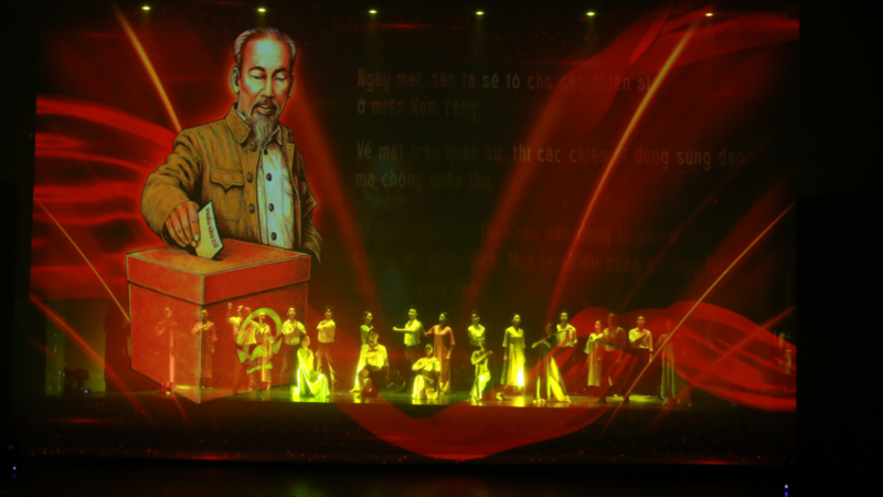 Chương trình nghệ thuật chính luận "Vinh quang Quốc hội Việt Nam" - biểu tượng của lòng dân, trí tuệ, bản lĩnh và khát vọng