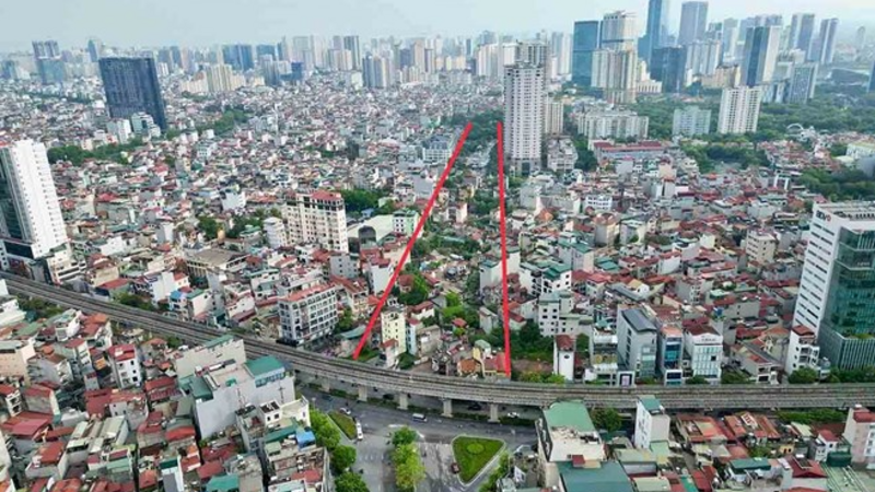 Nhiều phường đồng loạt triển khai giải phóng mặt bằng làm đường Vành đai 2,5