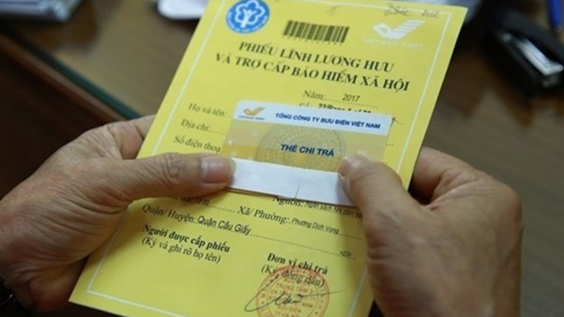 Lịch chi trả lương hưu trong tháng cho người lao động