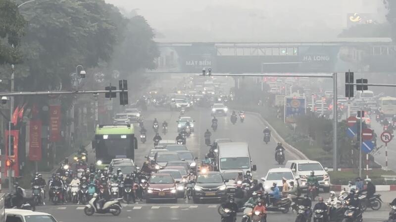 Hà Nội tiếp tục ô nhiễm