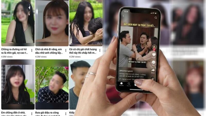 Ma trận video ngắn độc hại trên không gian số: Thuật toán gây nghiện