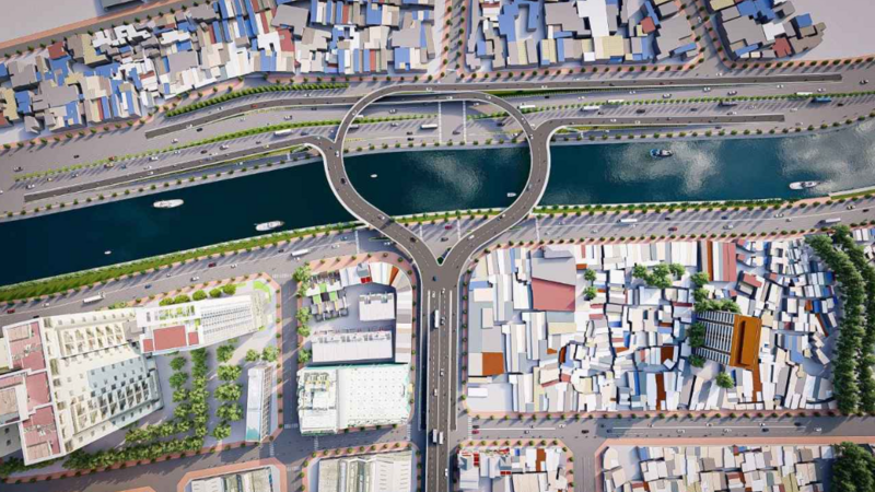 Cầu hơn 2,5 km nối khu Nam và trung tâm TPHCM dự kiến về đích năm 2028