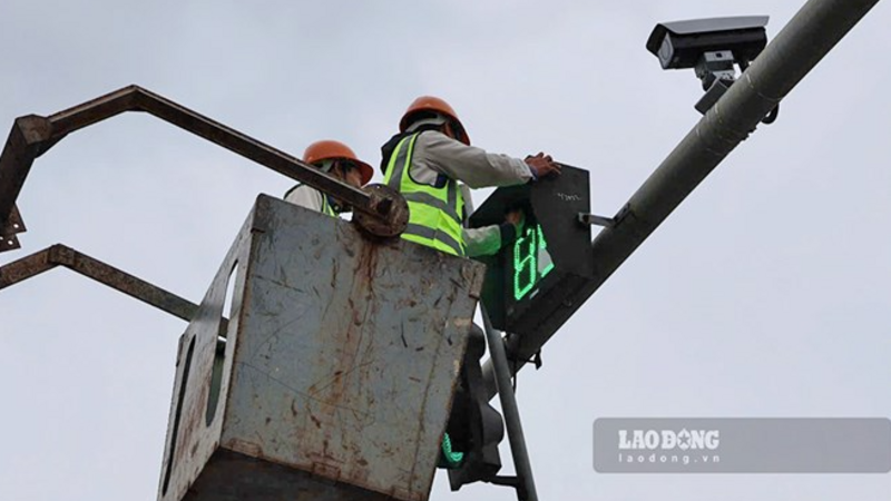 Chi tiết vị trí đang lắp camera AI của Công an Hà Nội