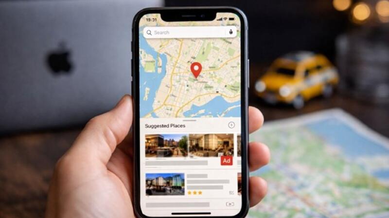 Apple tiến thêm bước đưa quảng cáo vào Apple Maps
