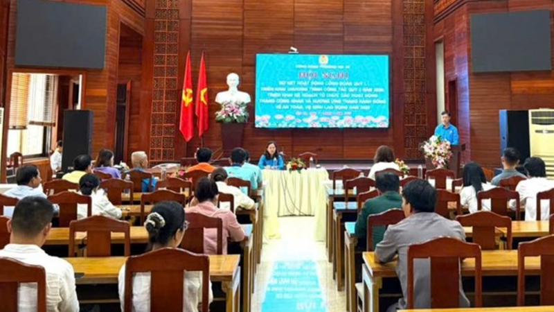 Công đoàn phường Hội An triển khai Tháng Công nhân 2026