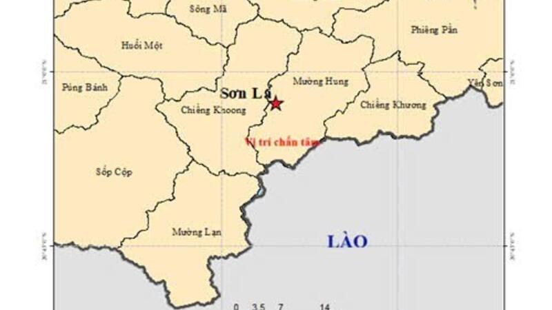 Chưa ghi nhận thiệt hại về người sau trận động đất 4 độ ở Sơn La